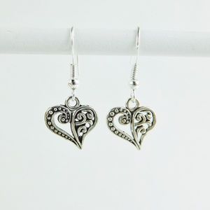 Heart 925 Silver Earrings